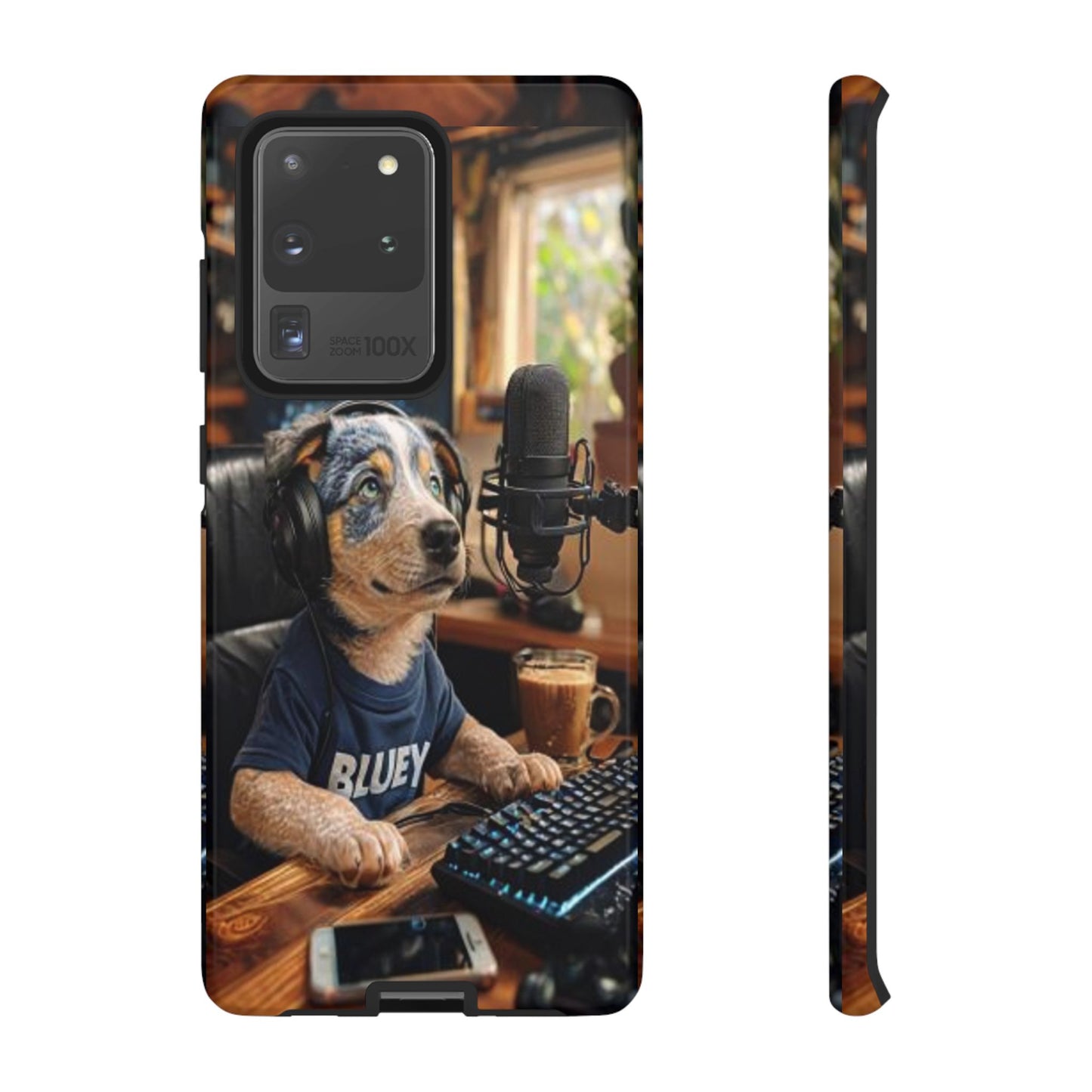 "Blue Heeler - a Tribute to Bluey" Mobile Phone Case