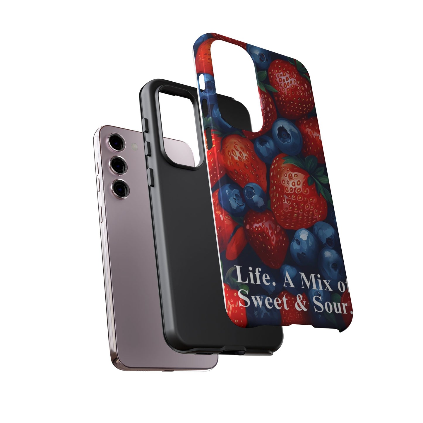 "Life. A Mix of Sweet and Sour" Mobile Phone Case