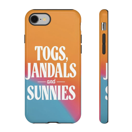 "Togs, Jandals and Sunnies" Mobile Phone Case