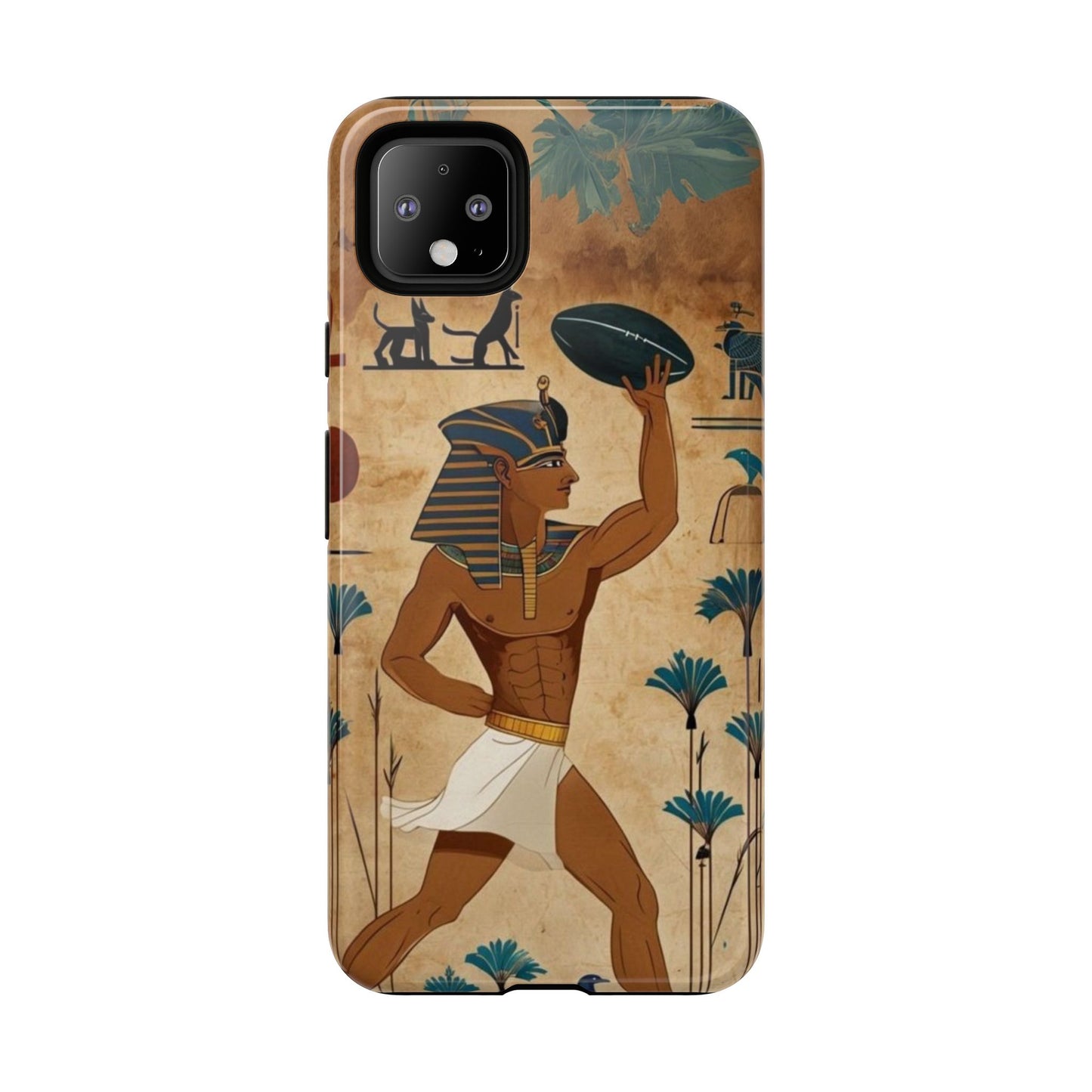 "Tutankhaman Takes the Pass" Mobile Phone Case
