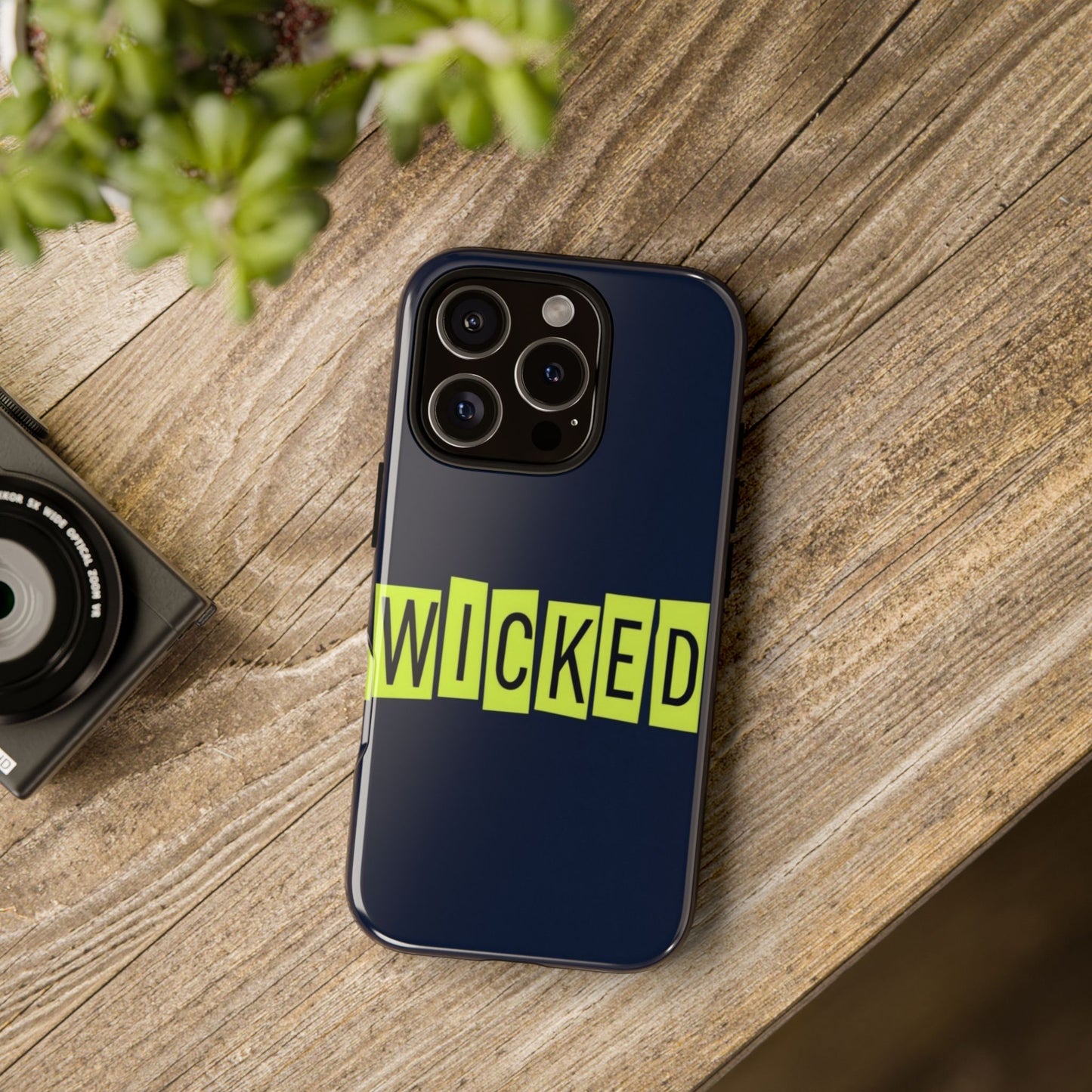 "Wicked" Mobile Phone Case (yellow)