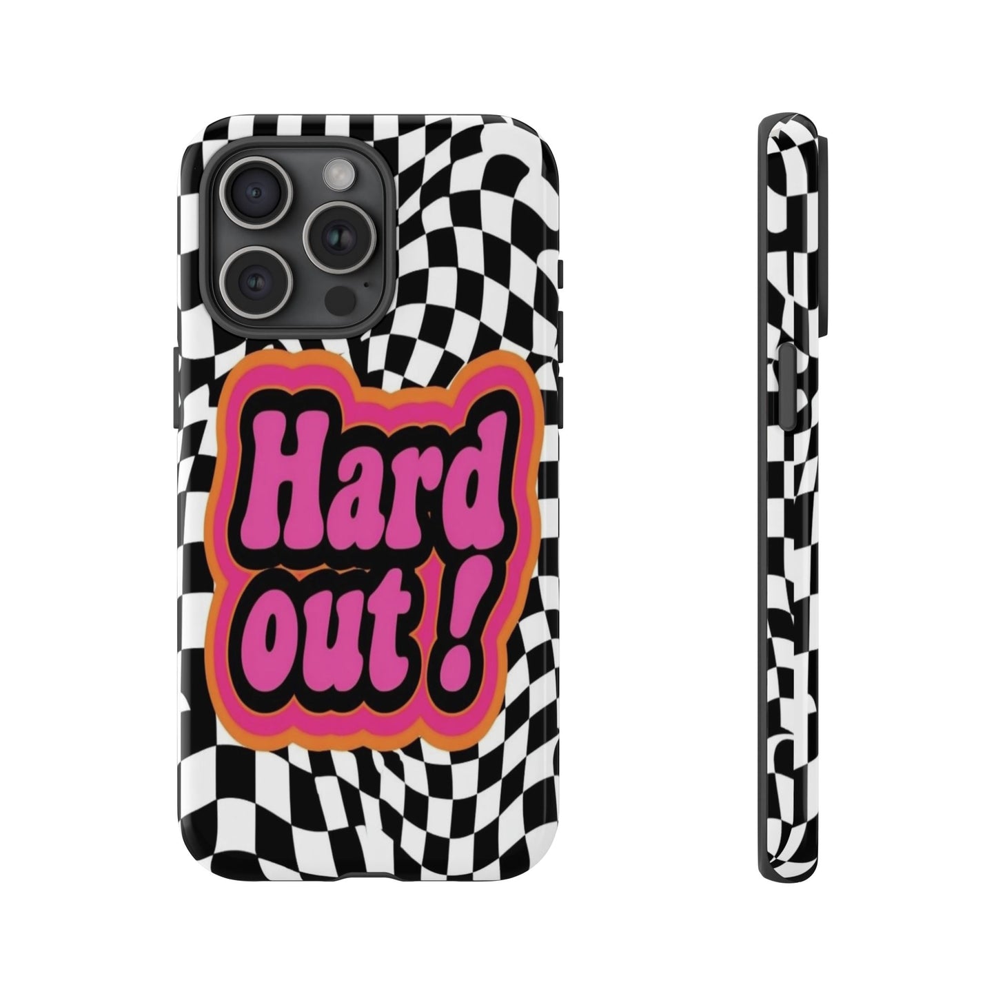 "Hard Out" Mobile Phone Case (pink)