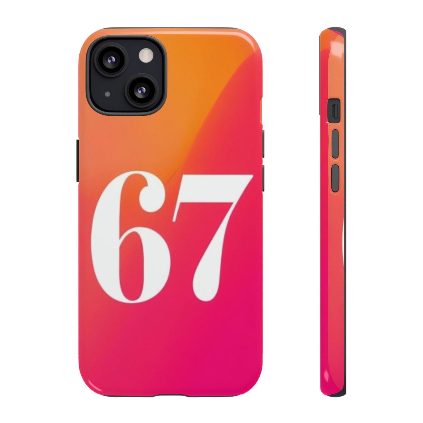 "67" Mobile Phone Case