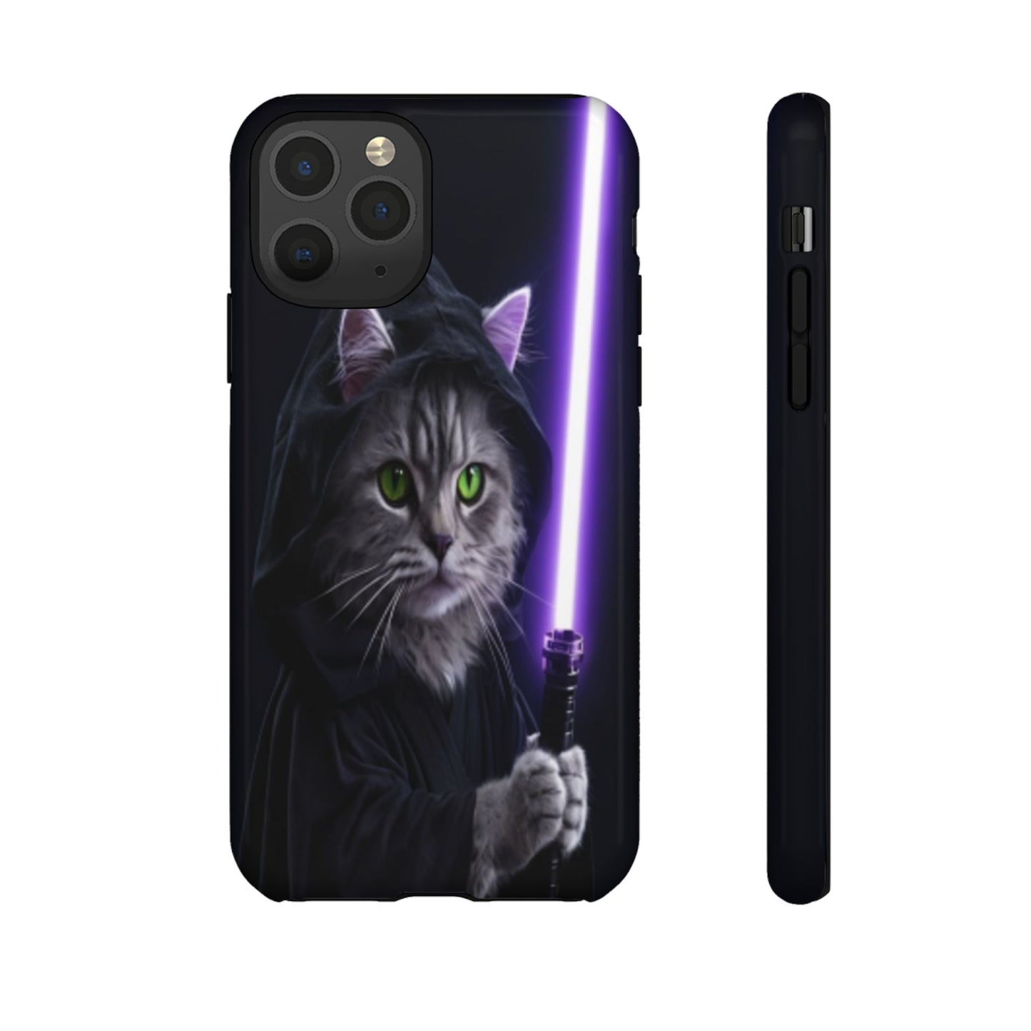 "Jedi Whisker" Mobile Phone Case (purple)