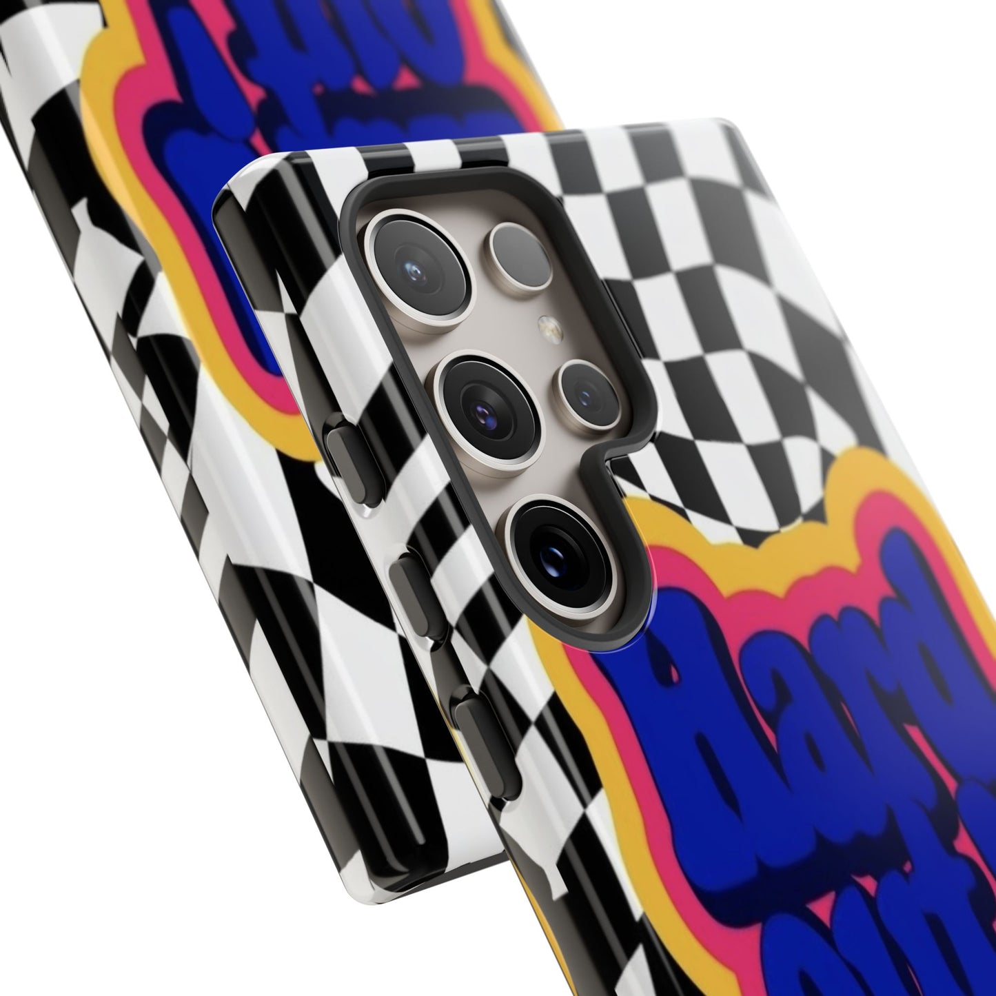 "Hard Out" Mobile Phone Case (blue)