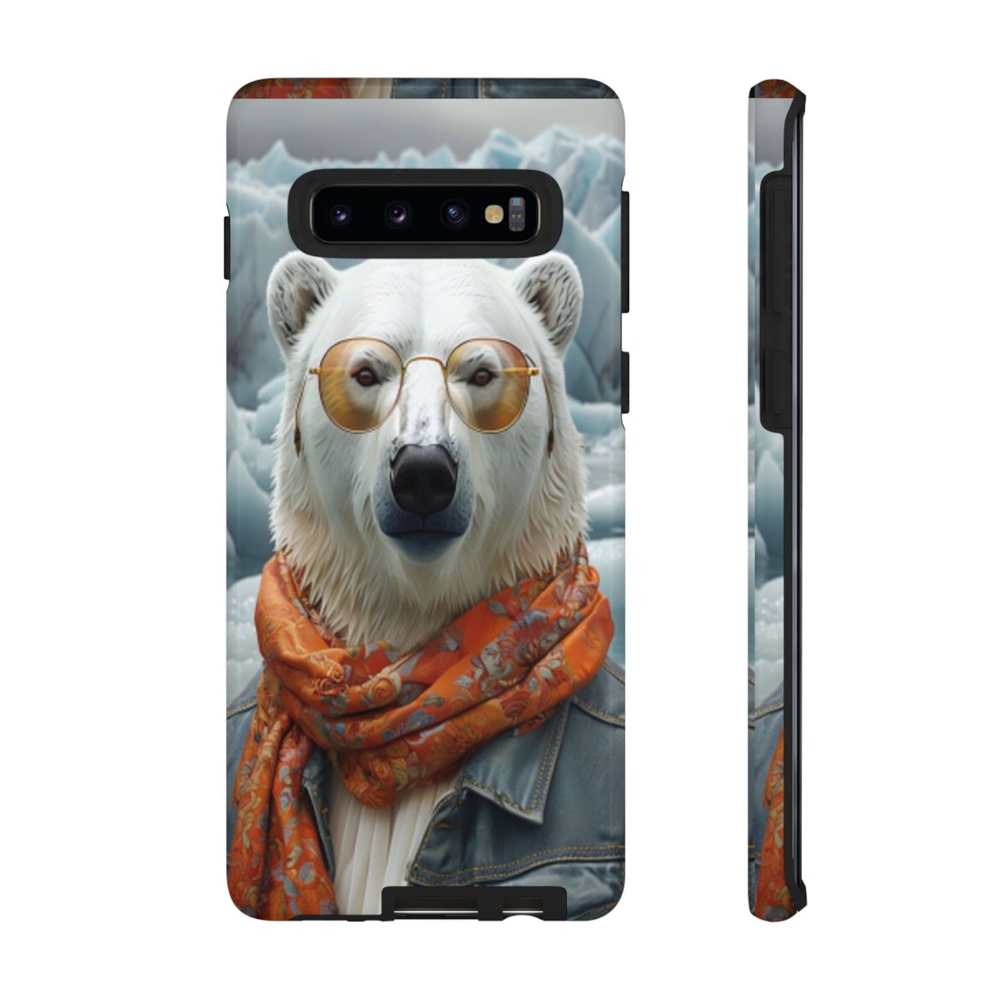 "Urban Zen Polar Bear" Mobile Phone Case