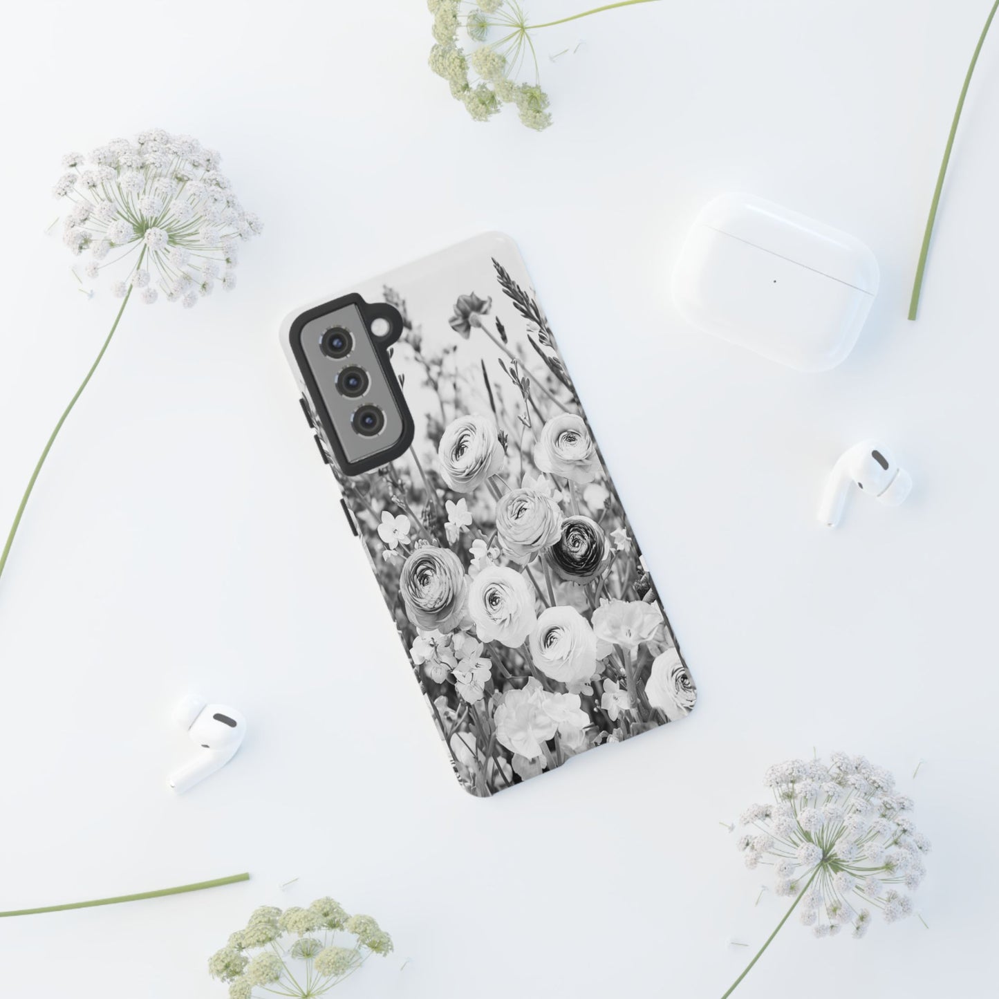 "Monochrome Muse" Mobile Phone Case
