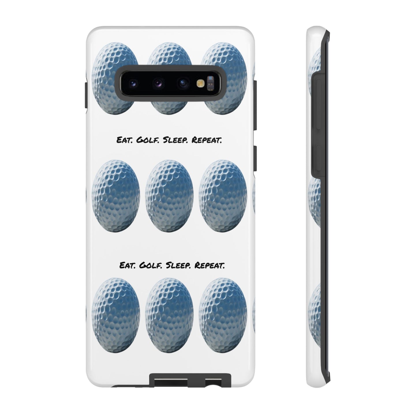 "Eat. Golf. Sleep. Repeat." Mobile Phone Case