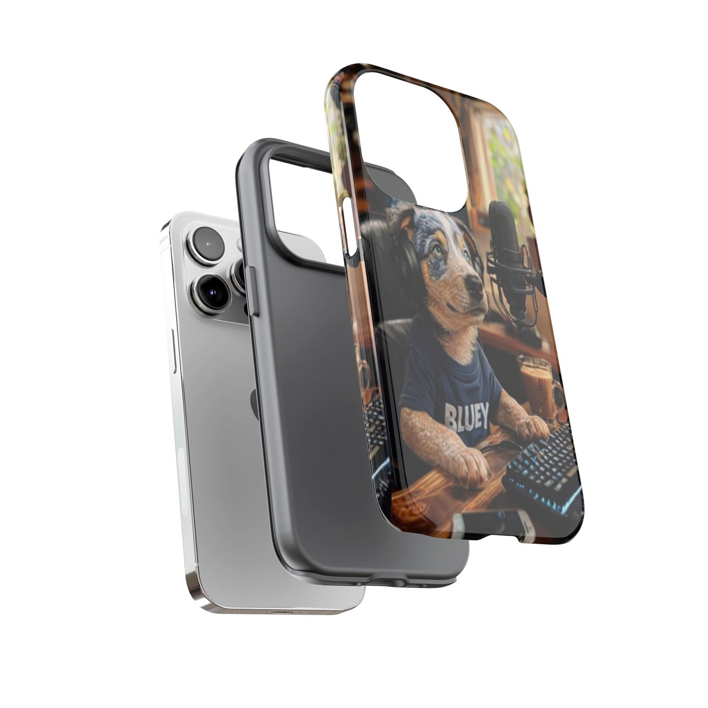 "Blue Heeler - a Tribute to Bluey" Mobile Phone Case