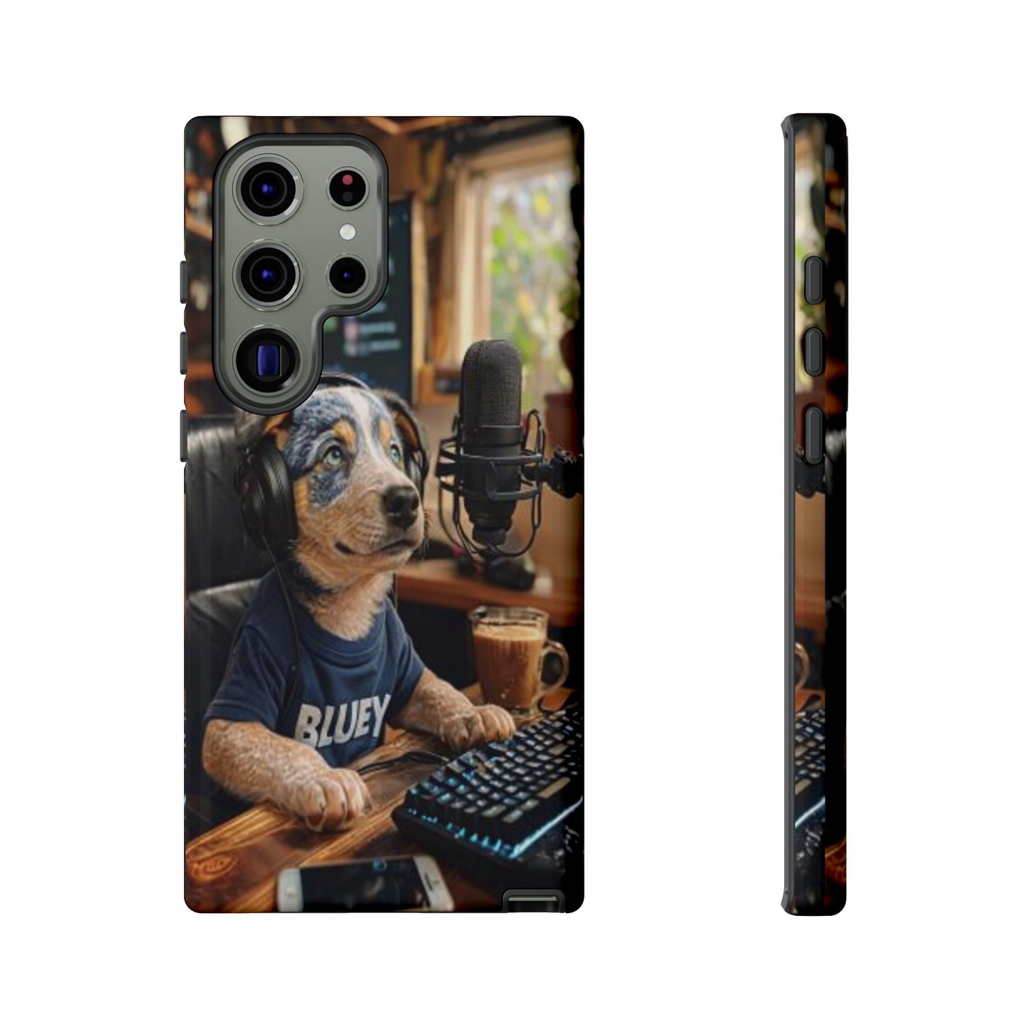 "Blue Heeler - a Tribute to Bluey" Mobile Phone Case