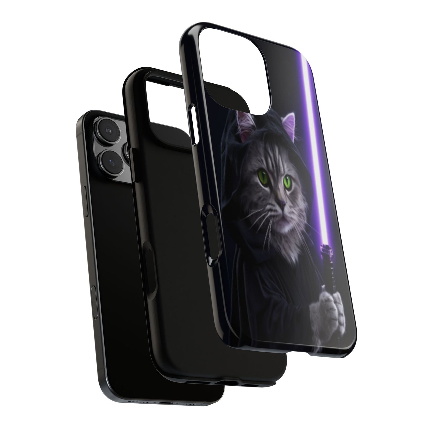 "Jedi Whisker" Mobile Phone Case (purple)