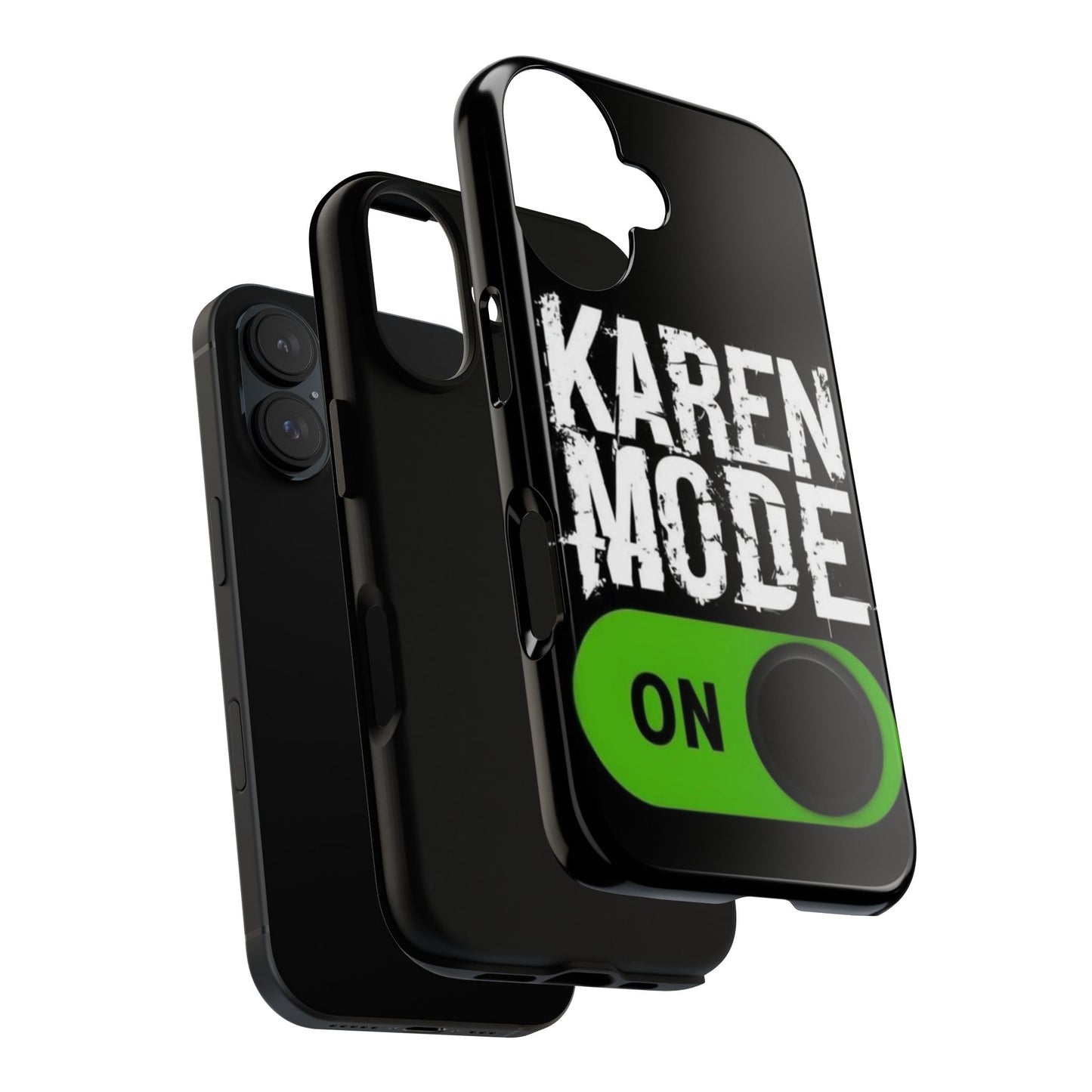 "Karen Mode On" Mobile Phone Case (green)