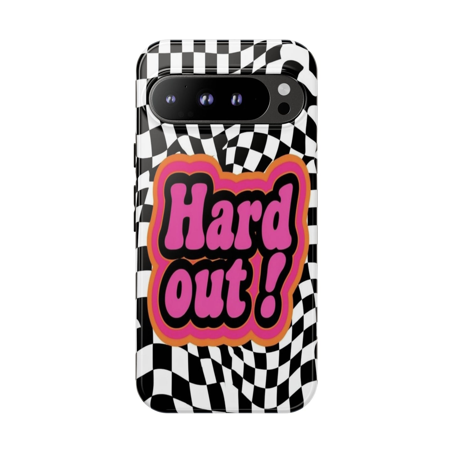 "Hard Out" Mobile Phone Case (pink)