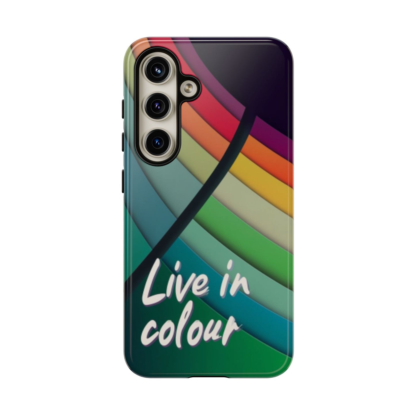 "Live in Colour" Mobile Phone Case