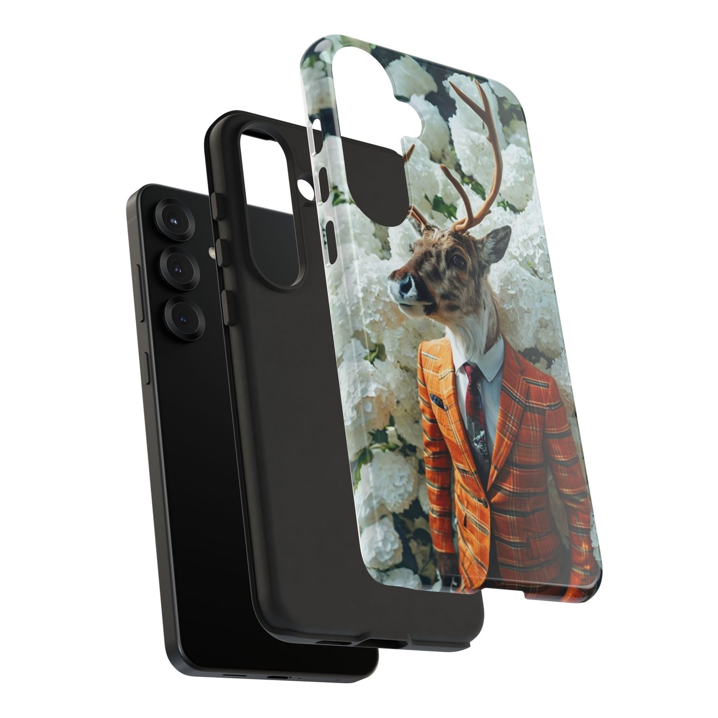 "The Stag" Mobile Phone Case (orange)