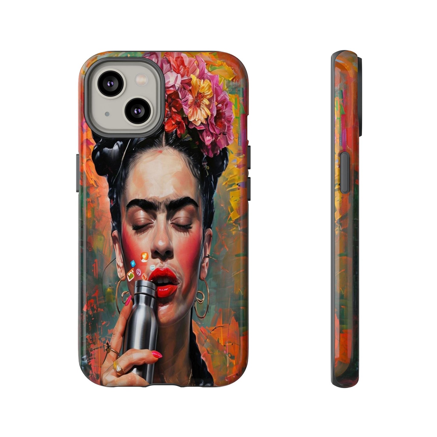 "Frida with a Flask" Mobile Phone Case