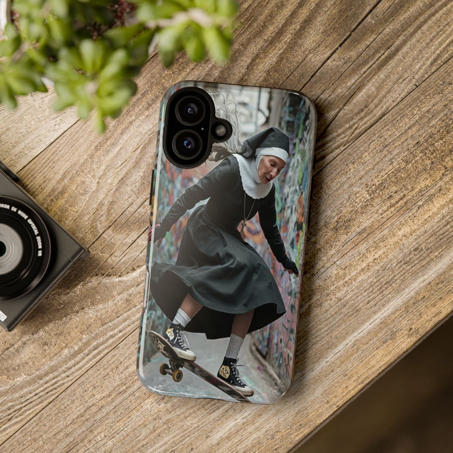 "Life is Short.  Do not judge a book by its Habit" Mobile Phone Case