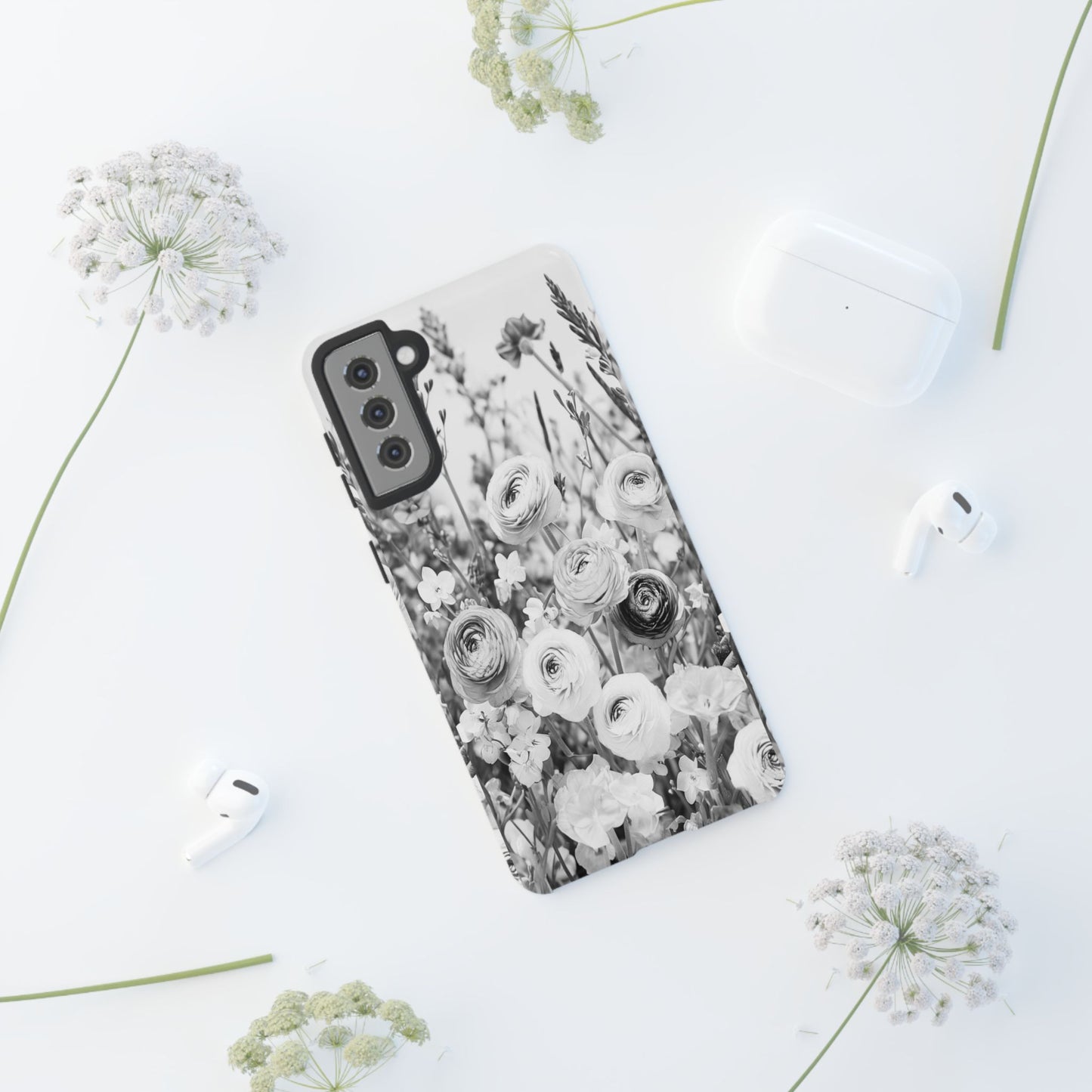"Monochrome Muse" Mobile Phone Case