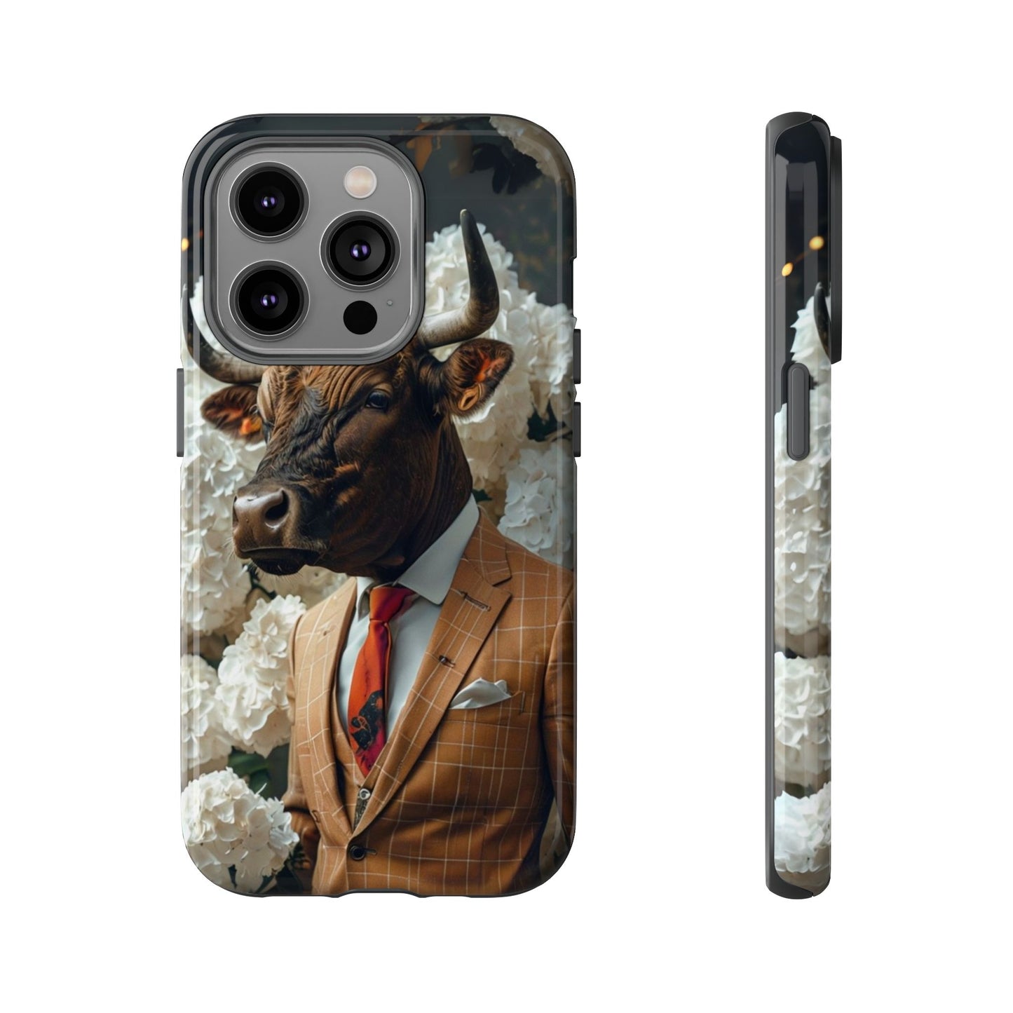 "The Genteel Bull" Mobile Phone Case