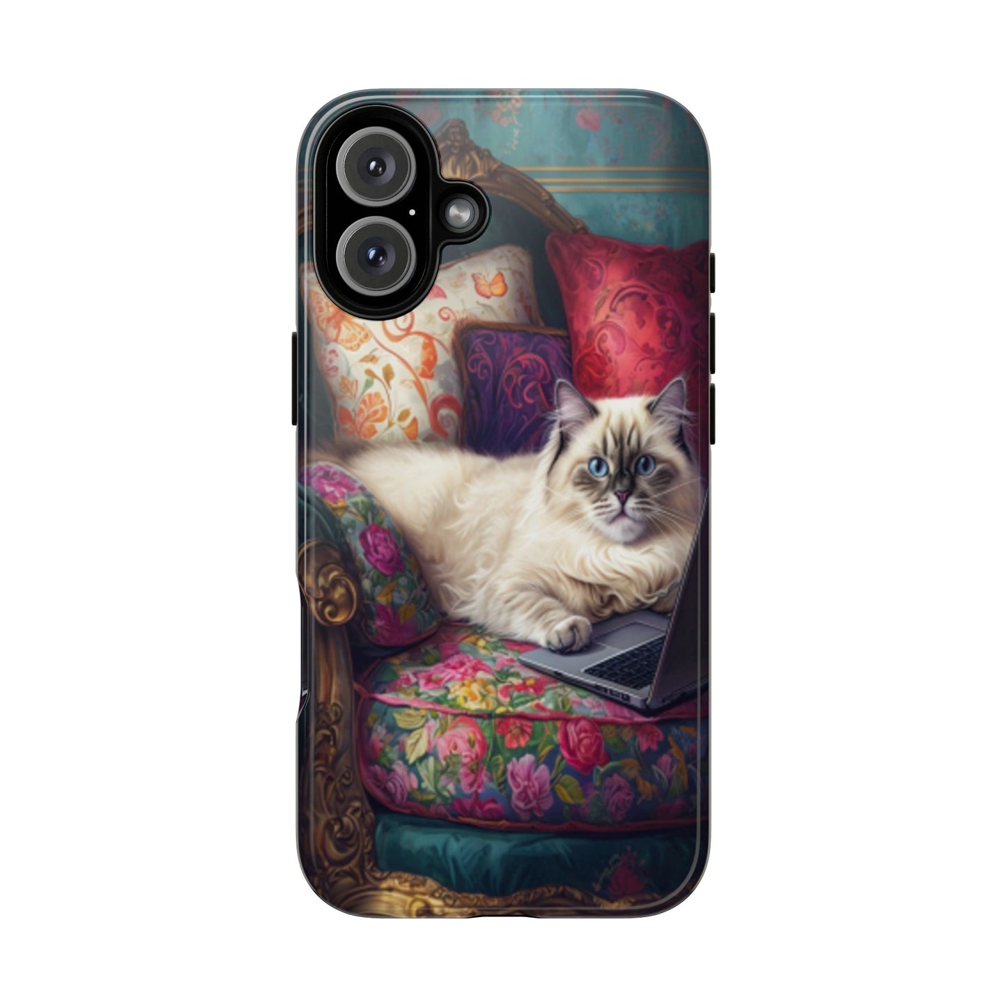 "Purr-sian Productivity" Mobile Phone Case