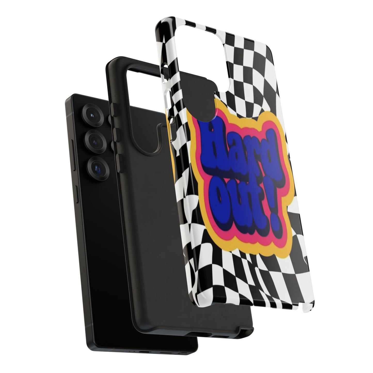 "Hard Out" Mobile Phone Case (blue)