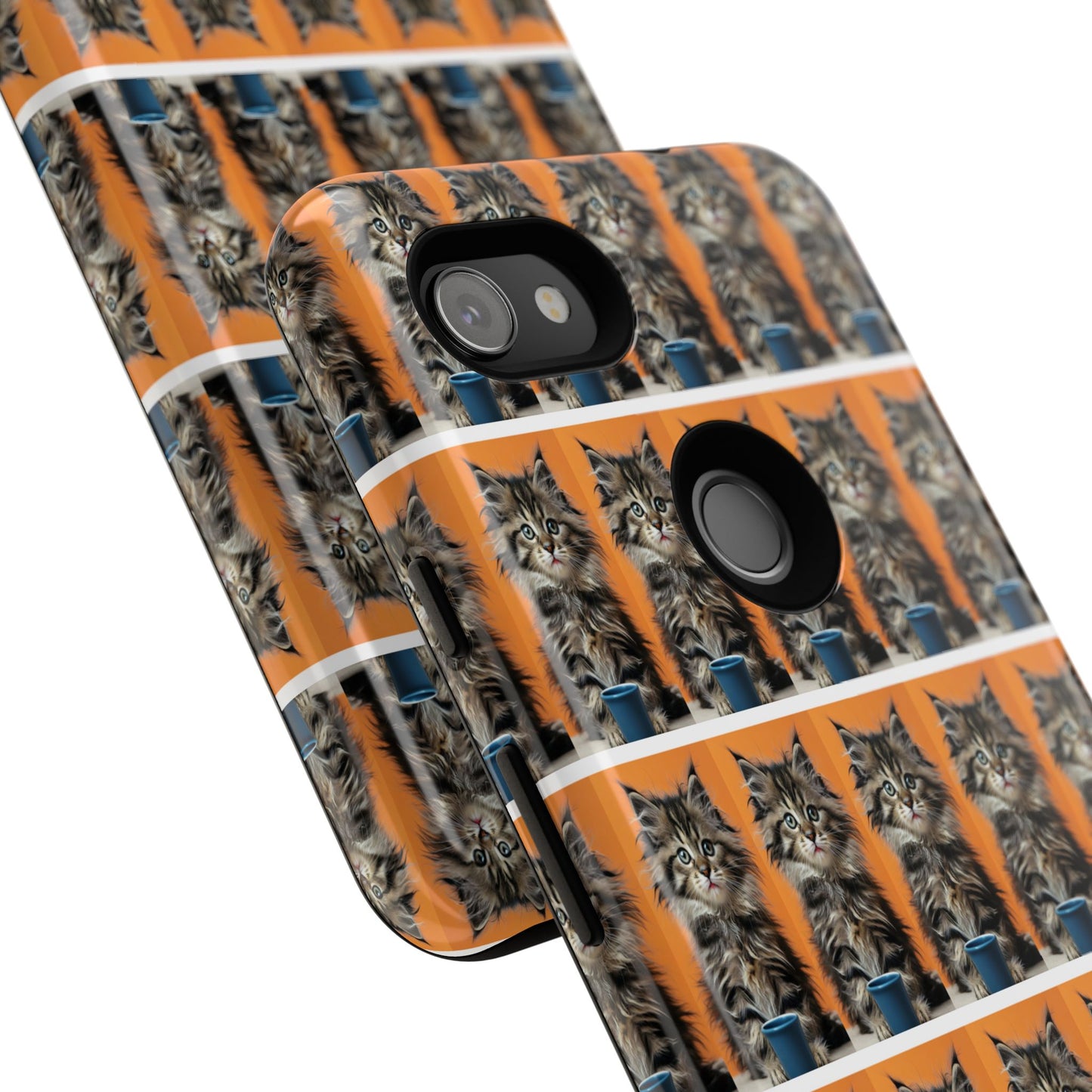 "Bad Hair, Good Coffee - we all need balance" Mobile Phone Case