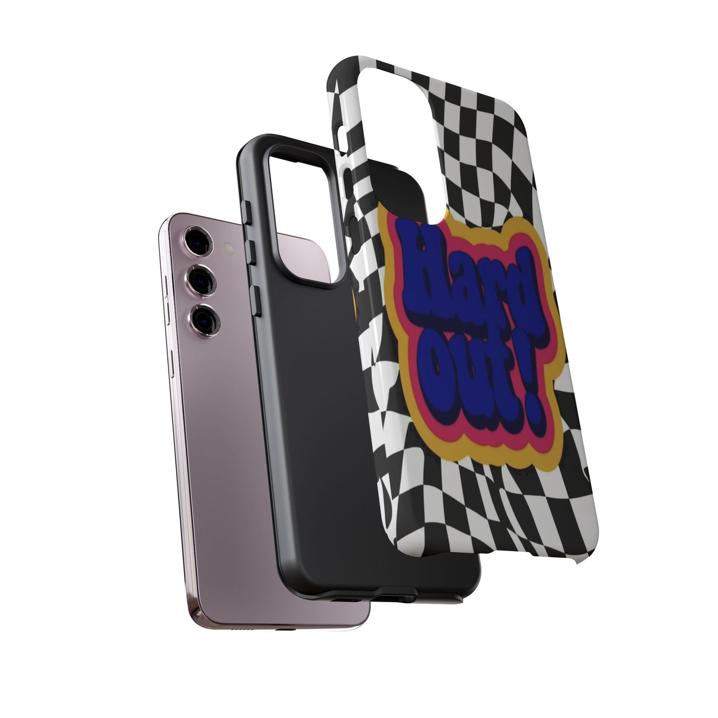 "Hard Out" Mobile Phone Case (blue)
