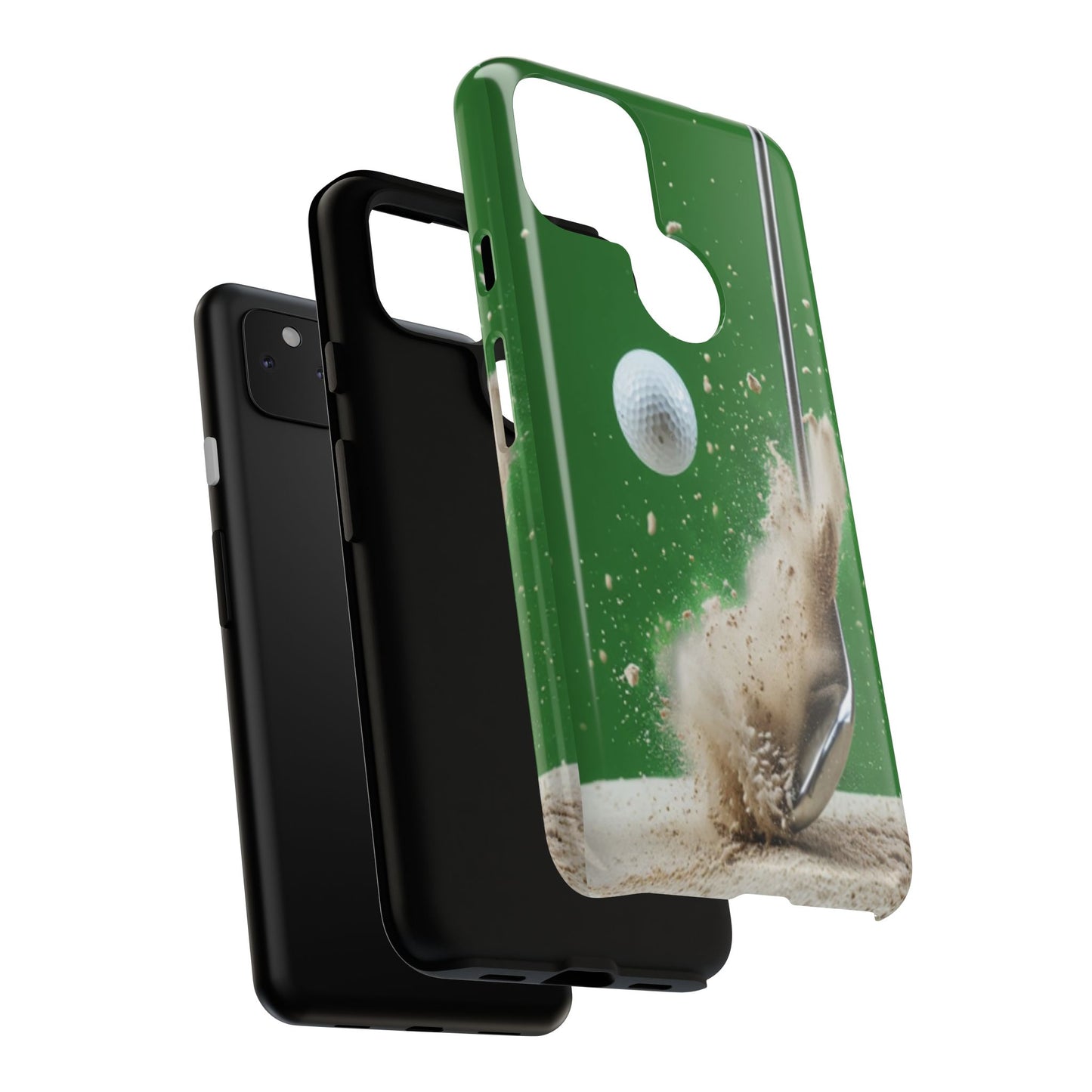 "Bunker Shot" Mobile Phone Case (light green)