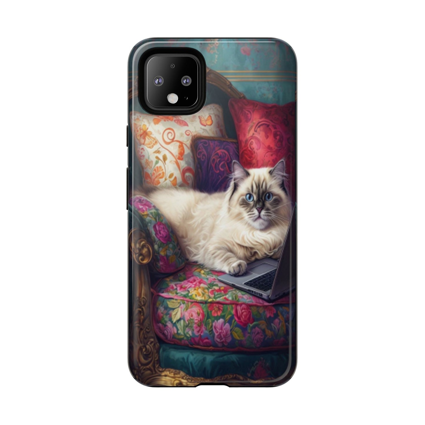"Purr-sian Productivity" Mobile Phone Case