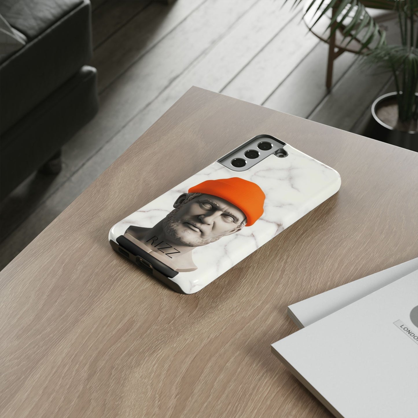 "Rizz in Marble" Mobile Phone Case