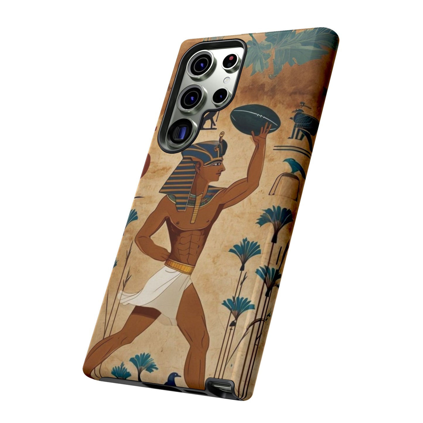 "Tutankhaman Takes the Pass" Mobile Phone Case