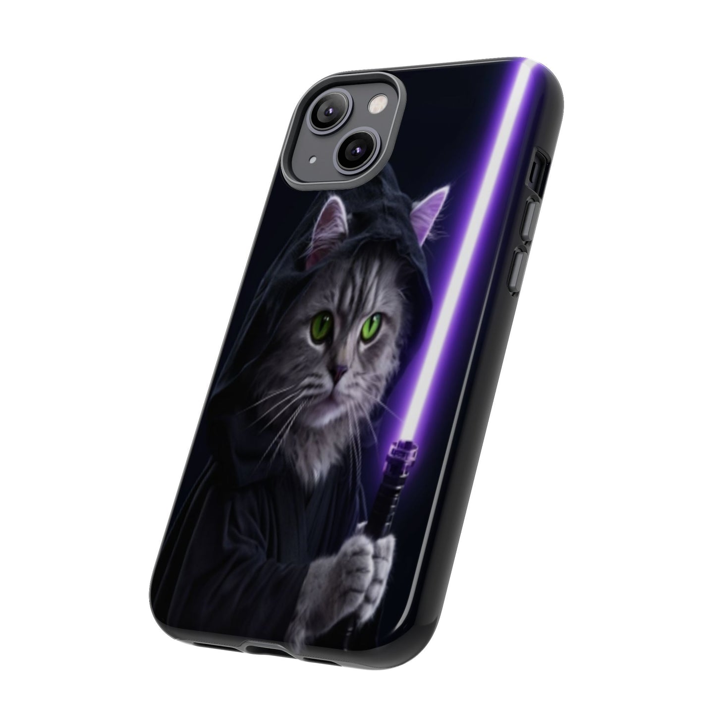 "Jedi Whisker" Mobile Phone Case (purple)