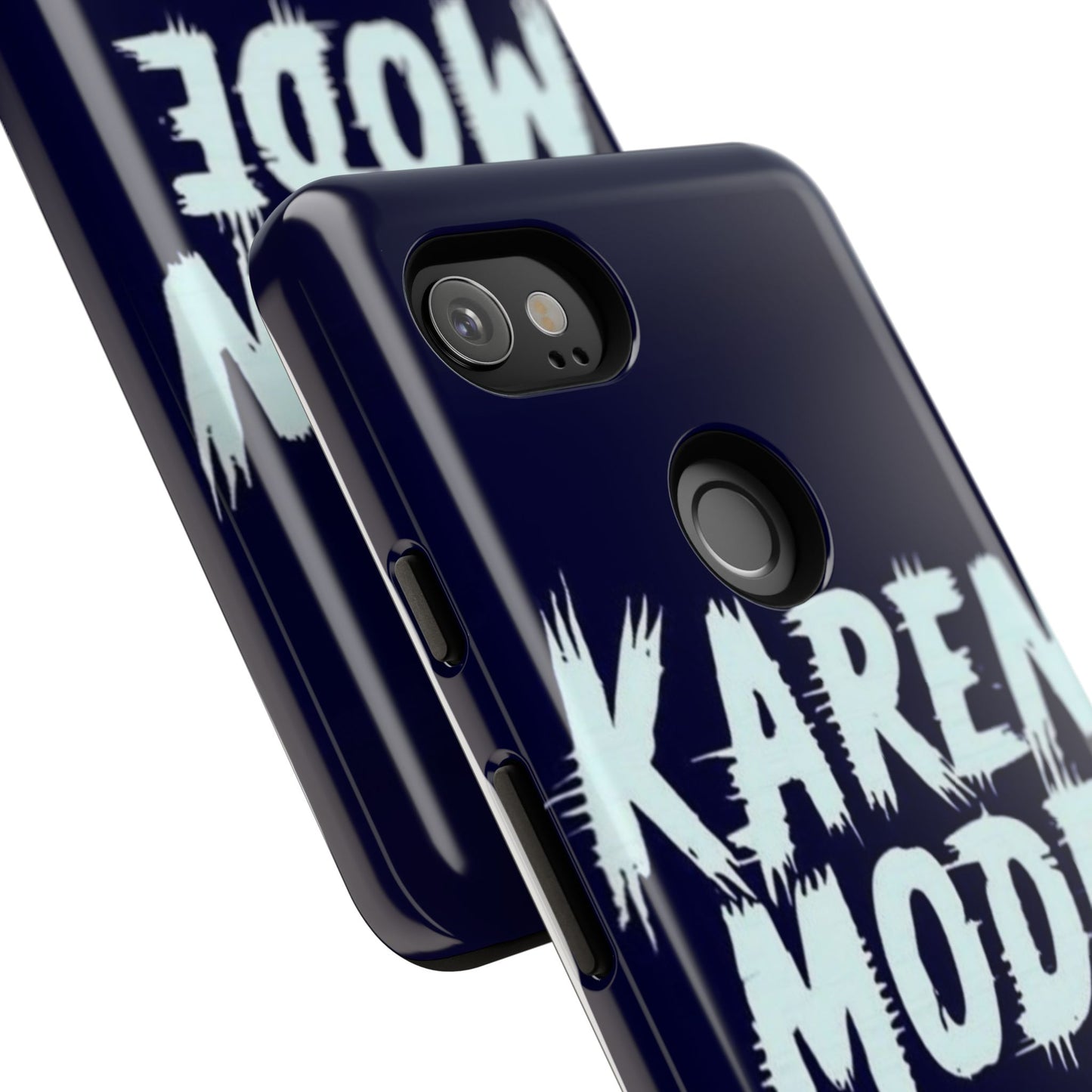 "Karen Mode On" Mobile Phone Case (blue)