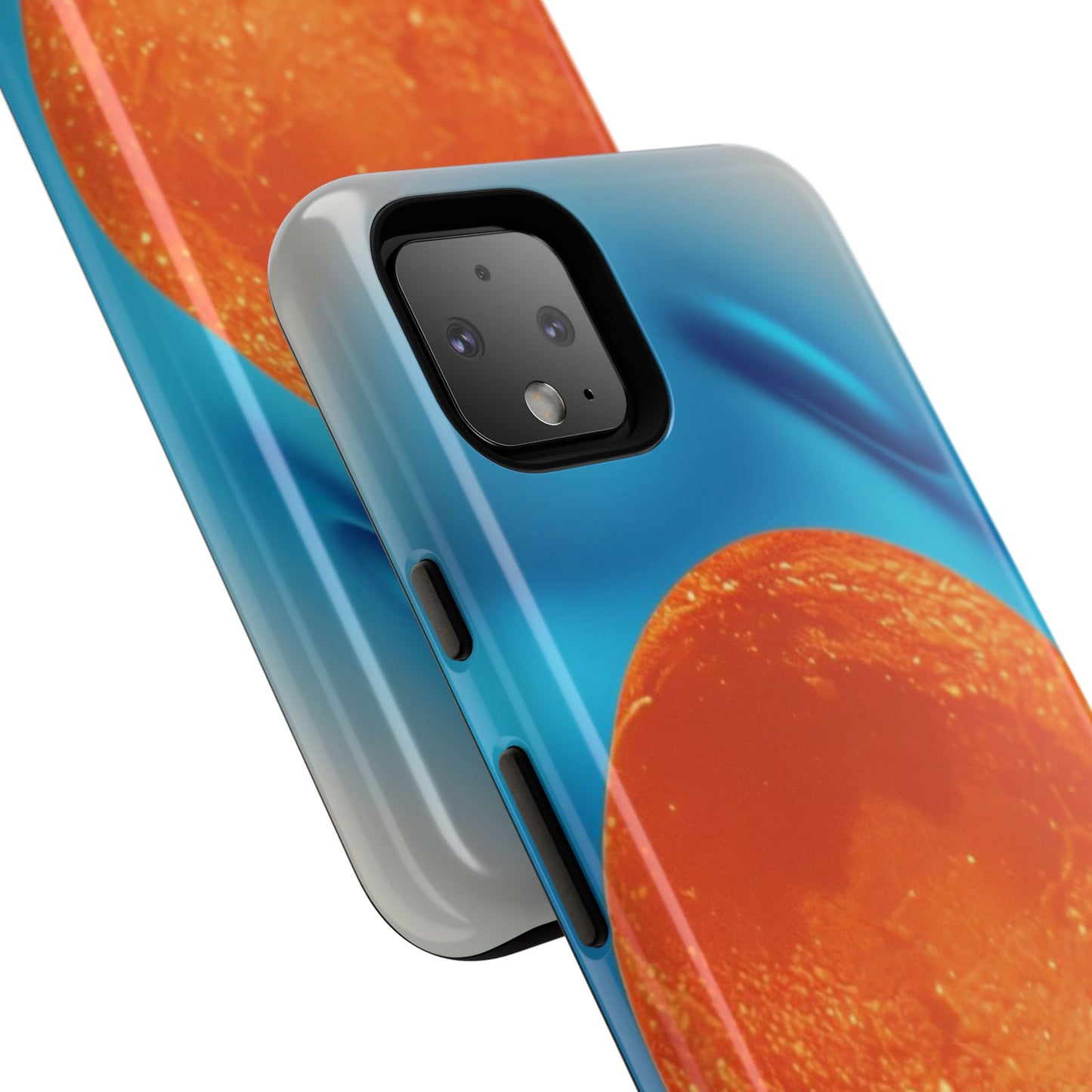 "The Feathered Assembly" Mobile Phone Case (orange)