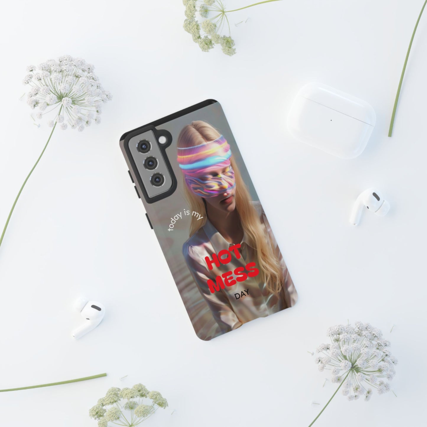 "Today is my Hot Mess Day" Mobile Phone Case