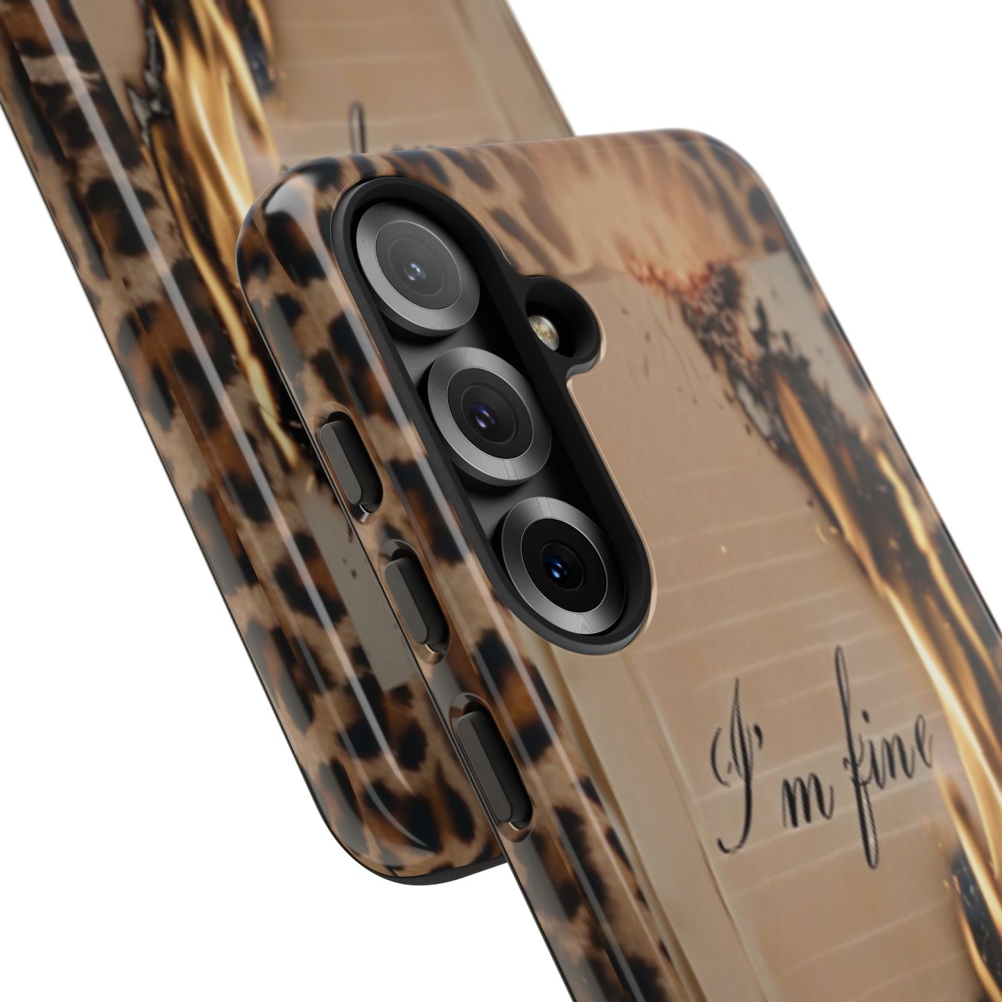 "I Am Fine" Mobile Phone Case