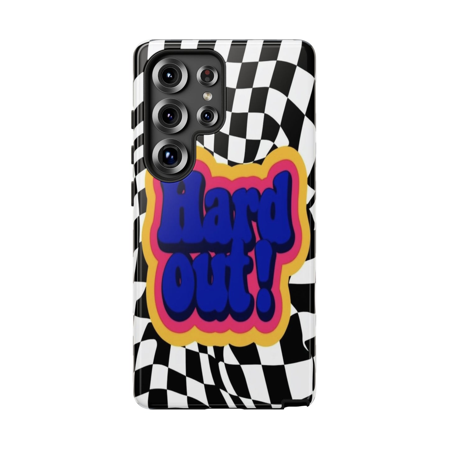 "Hard Out" Mobile Phone Case (blue)
