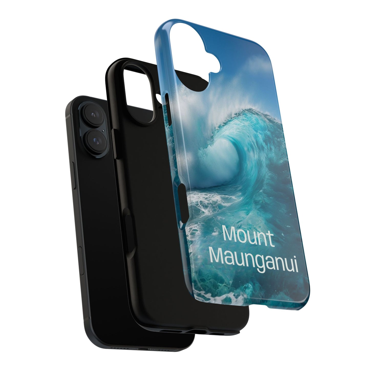 "Mount Maunganui" Mobile Phone Case (green)