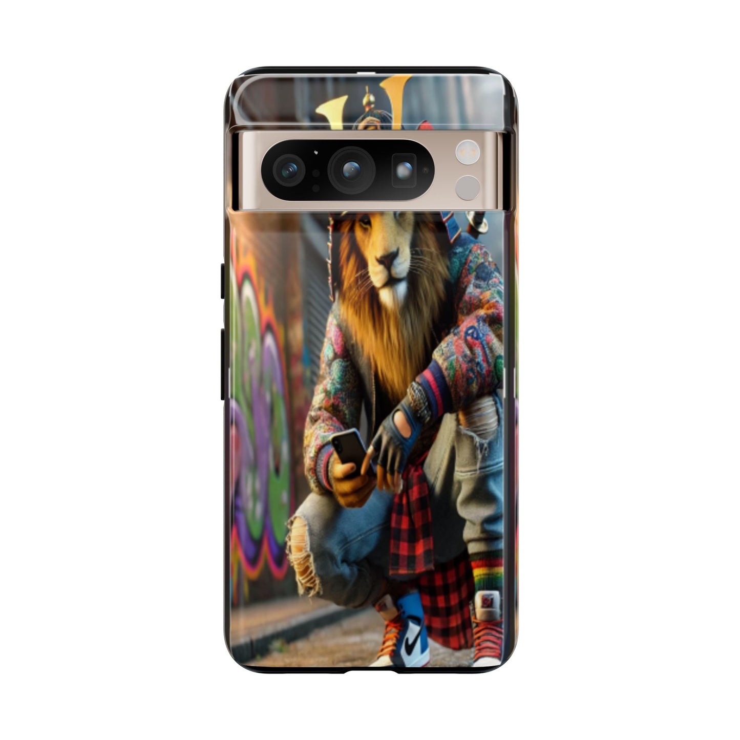 "King of the Concrete Jungle" Mobile Phone Case