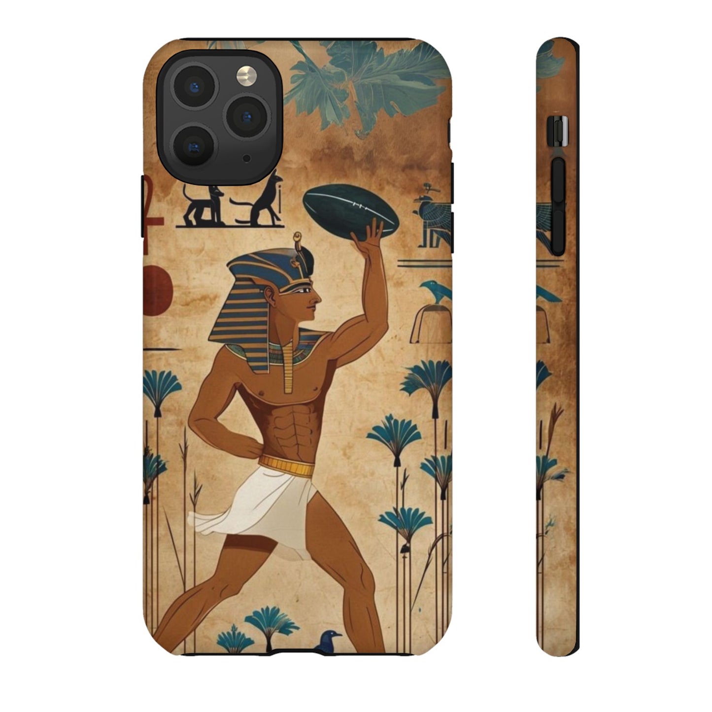 "Tutankhaman Takes the Pass" Mobile Phone Case