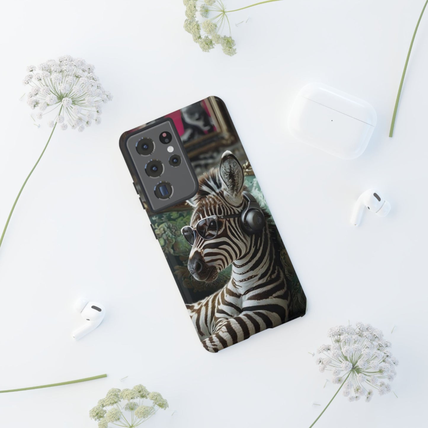 "Zebra Beats" Mobile Phone Case