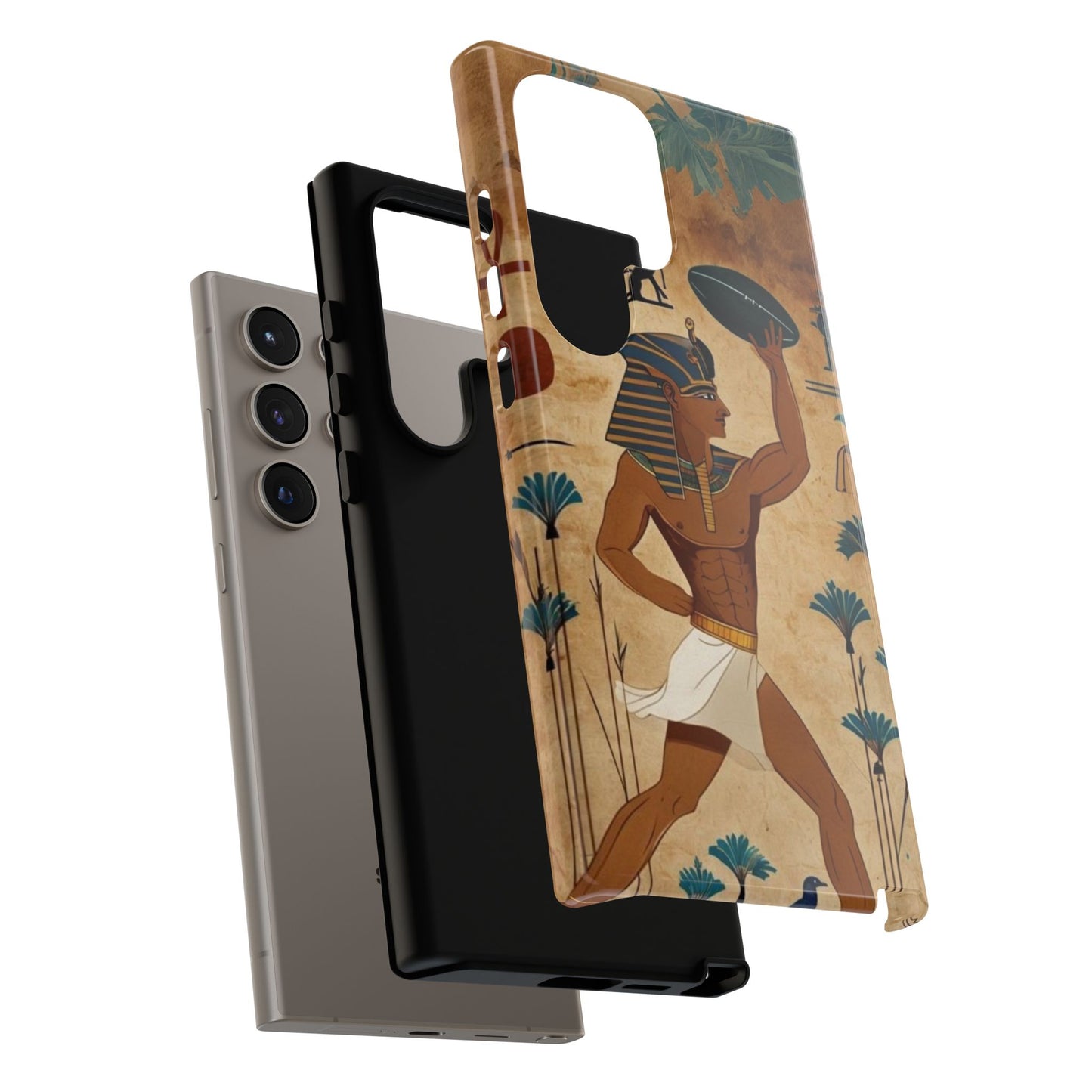 "Tutankhaman Takes the Pass" Mobile Phone Case