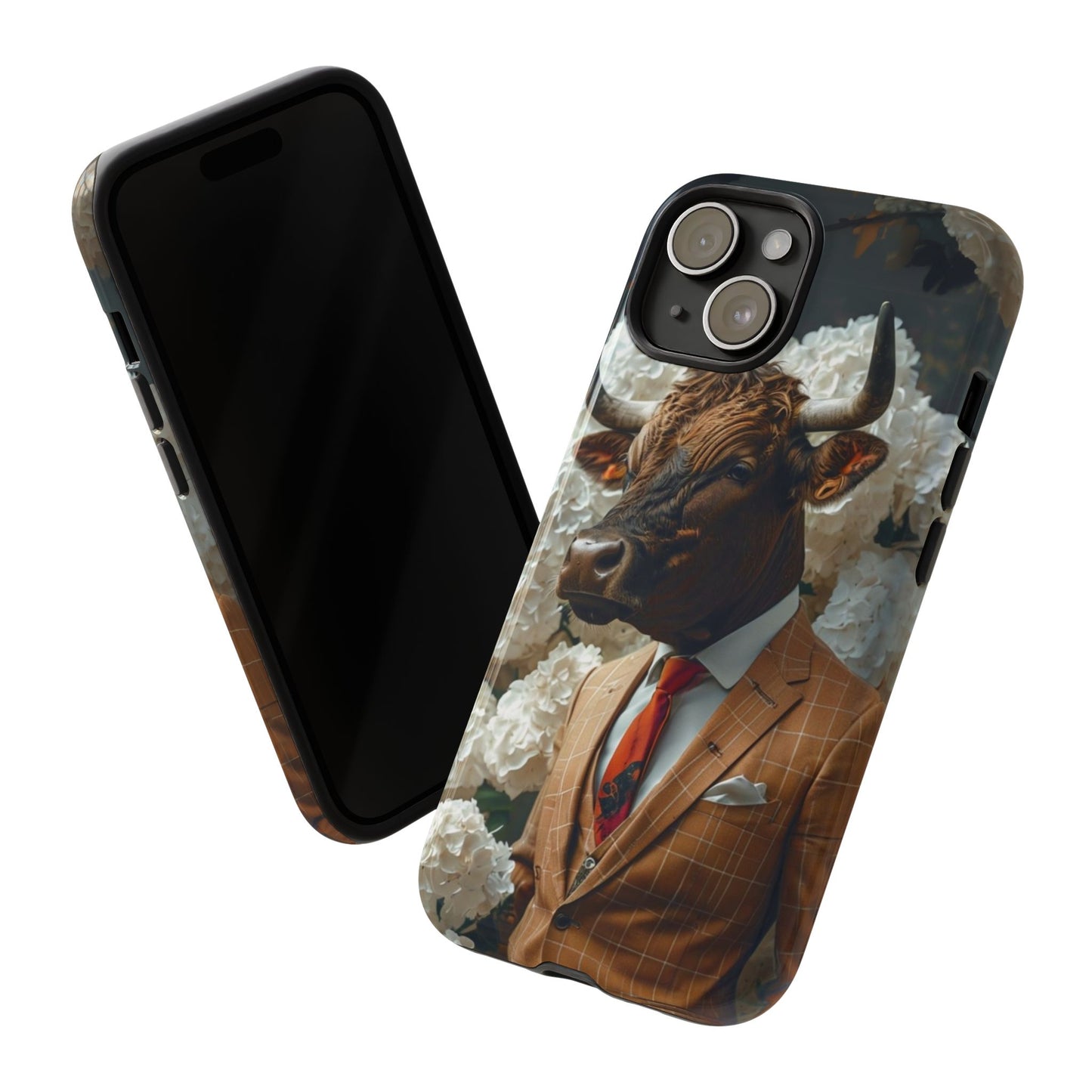 "The Genteel Bull" Mobile Phone Case