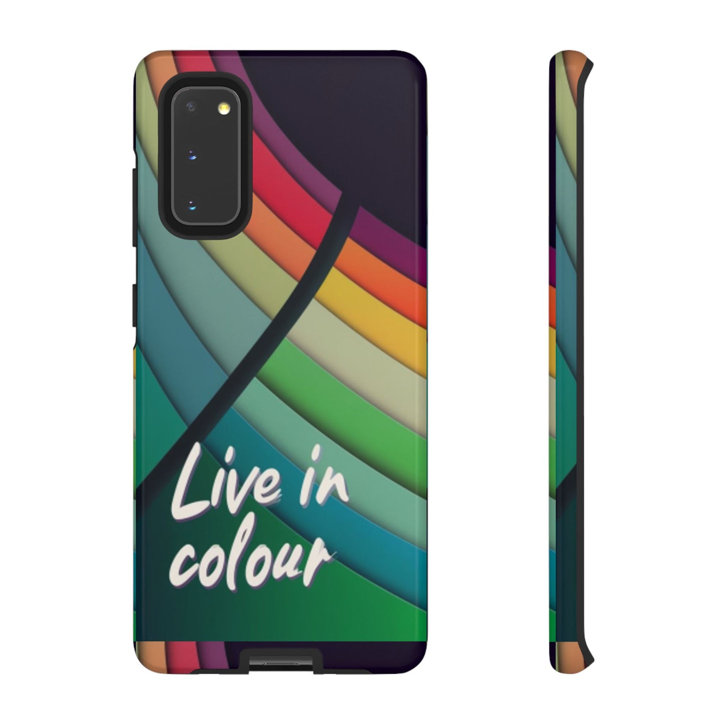 "Live in Colour" Mobile Phone Case