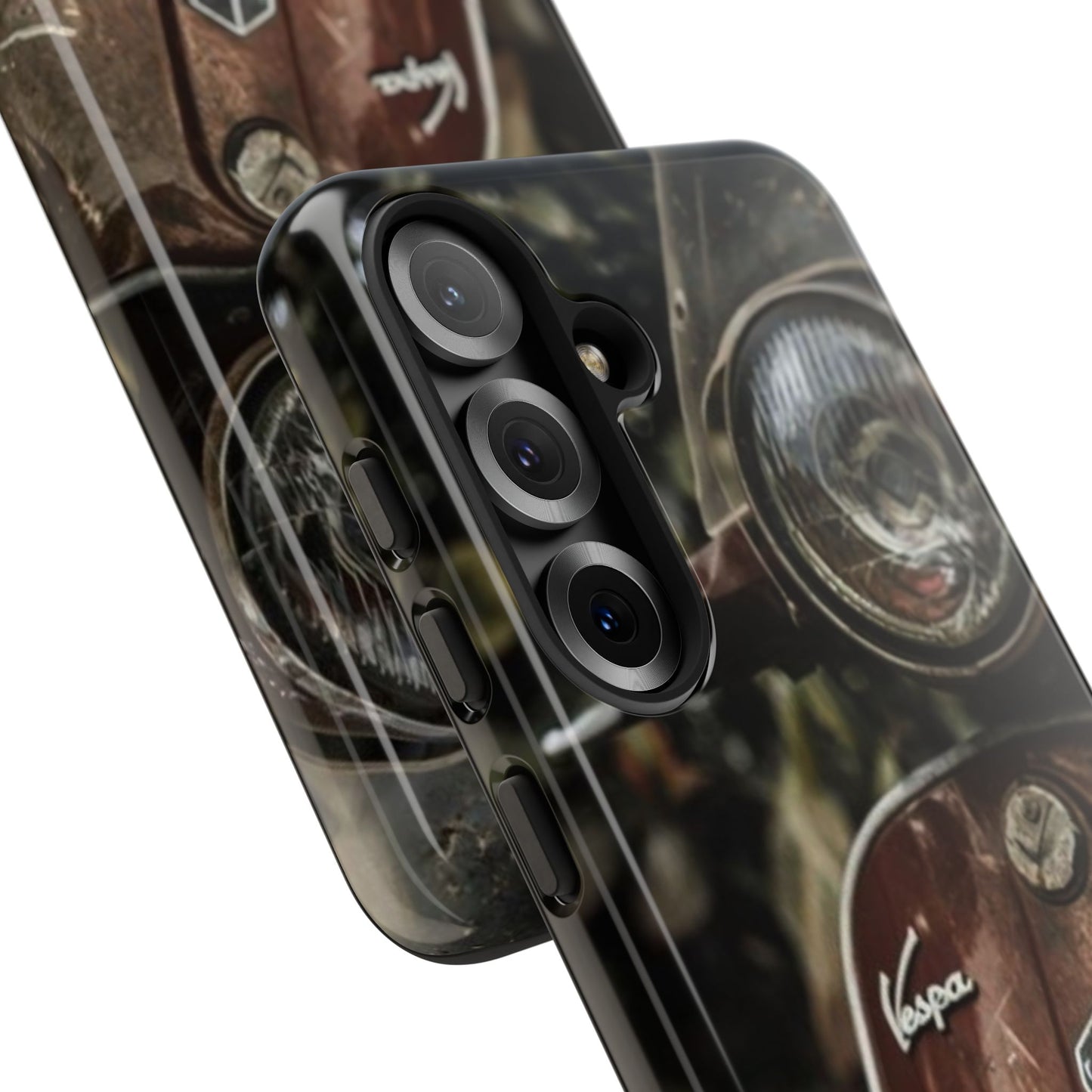 "Vespa. Old Soul, Full Tank" Mobile Phone Case