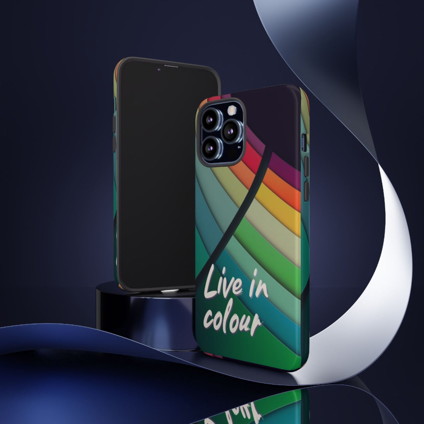 "Live in Colour" Mobile Phone Case