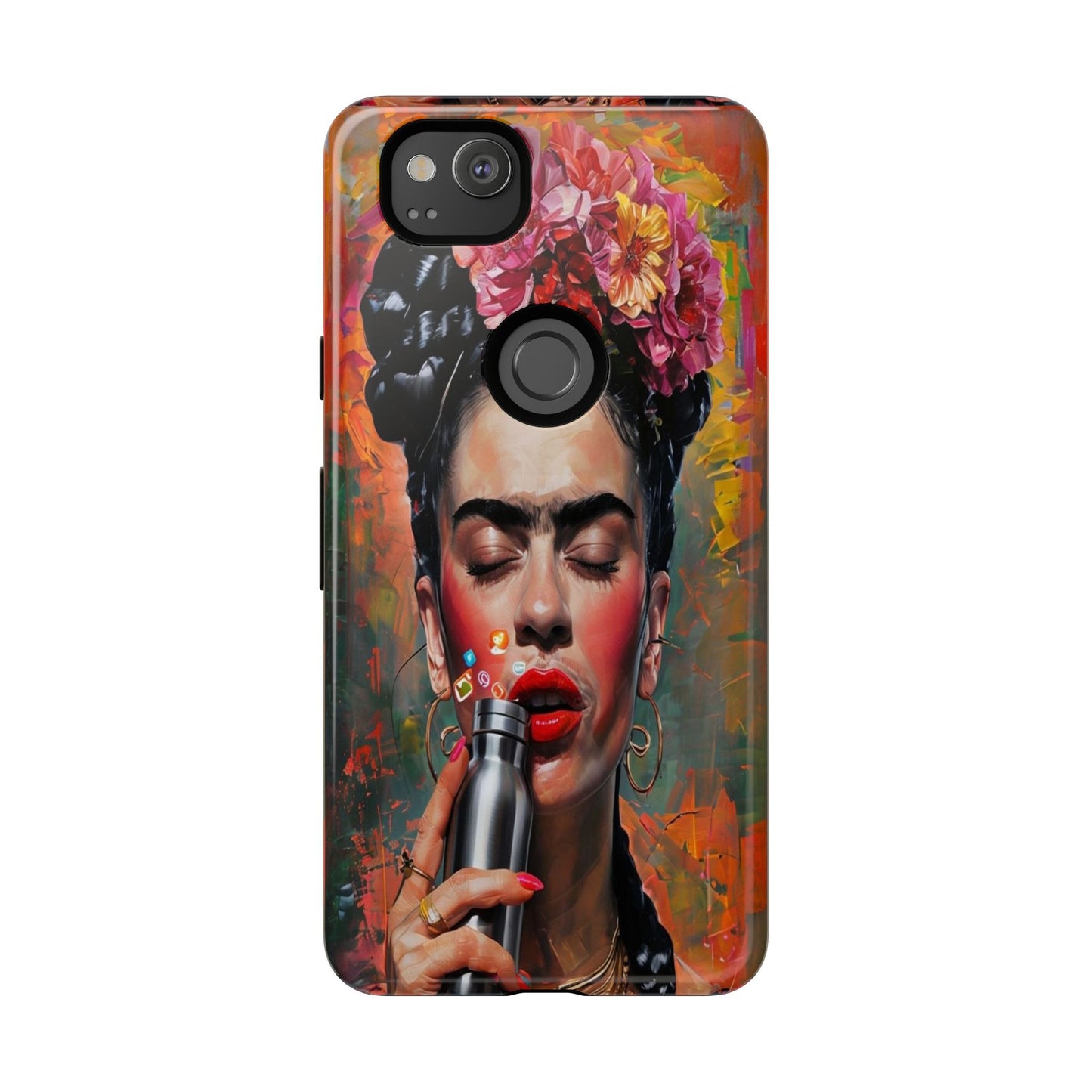"Frida with a Flask" Mobile Phone Case