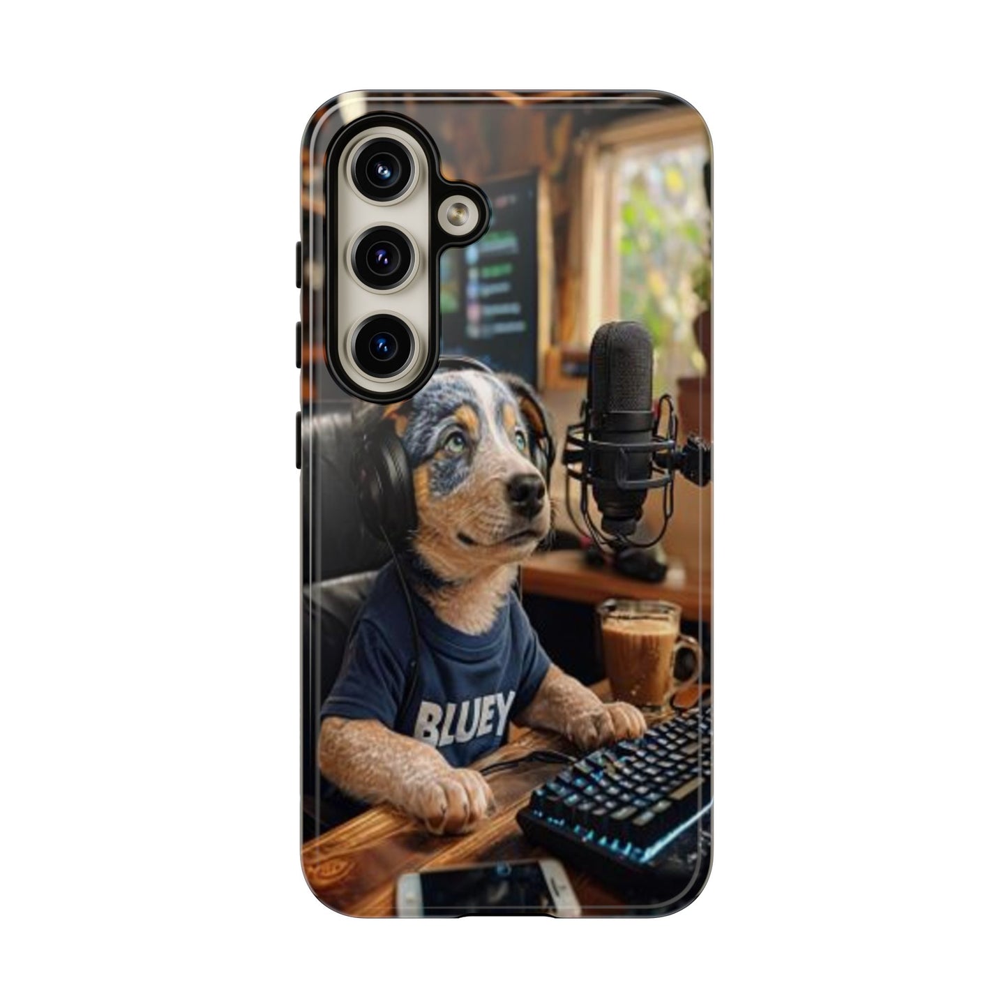 "Blue Heeler - a Tribute to Bluey" Mobile Phone Case
