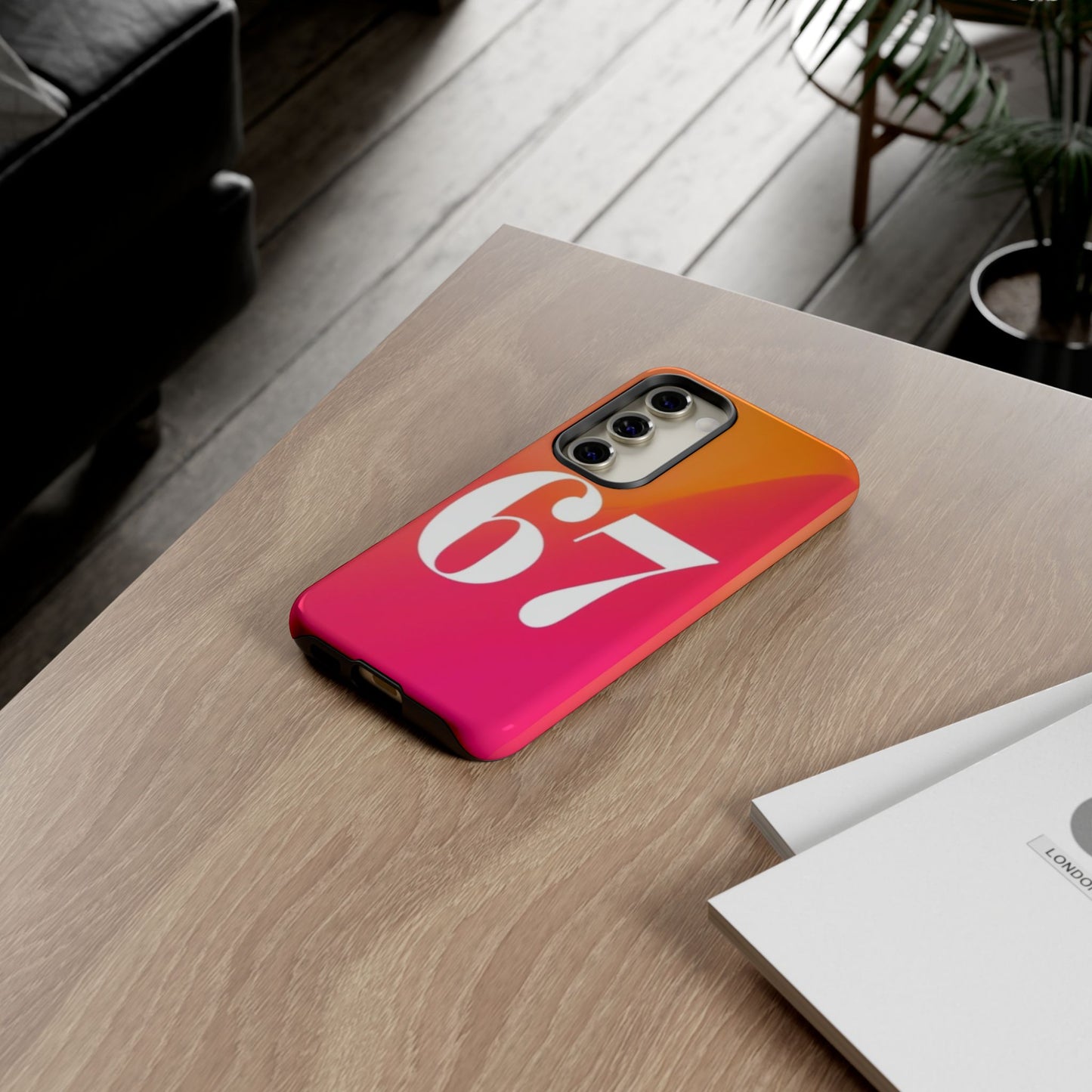 "67" Mobile Phone Case