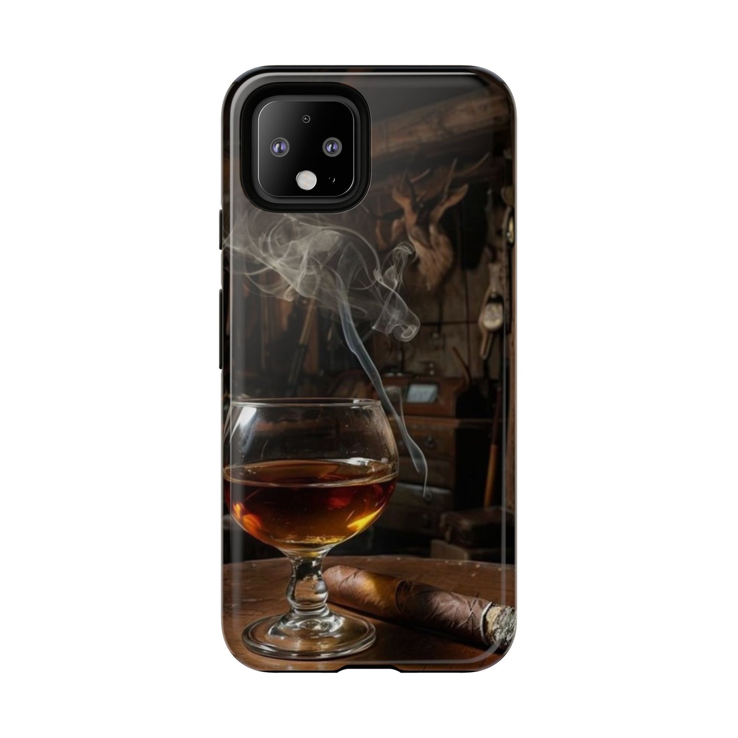 "Hot Whiskey and Cigar" Mobile Phone Case